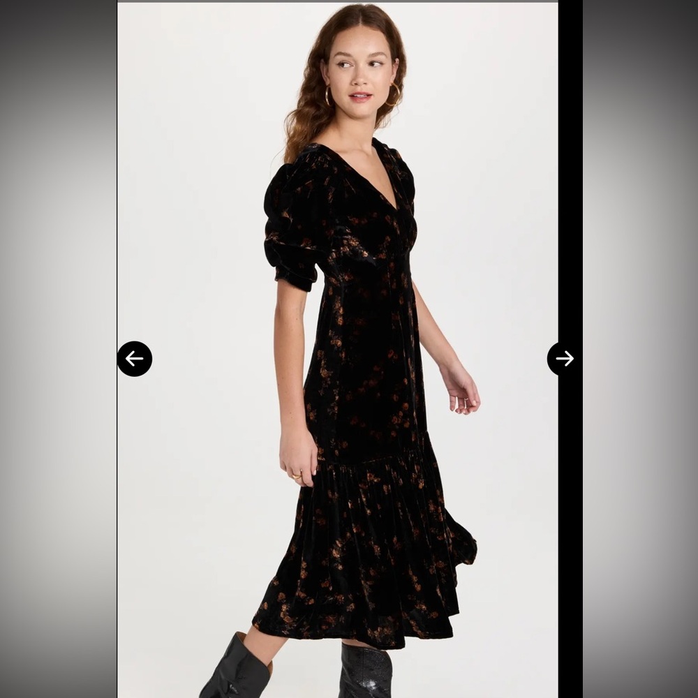 Sea Rayna Velvet Maxi Dress